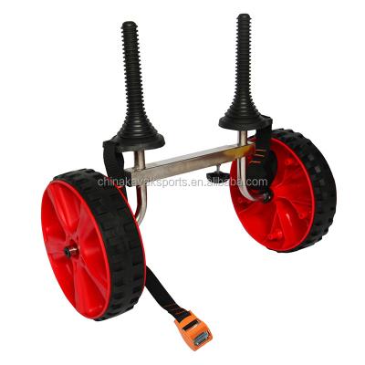 China aluminum kayak trolley kayak trolley fishing canoe trolley kayak trolley for sale