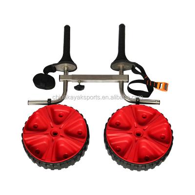 China Tools Stainless Steel Kayak Cart With PU Wheels for sale