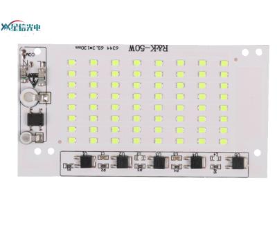 China Sanan High Lumen Module AC220V 4KV XUYU SMD2835 50W Flood Light Integrated AC DOB LED Driver for sale