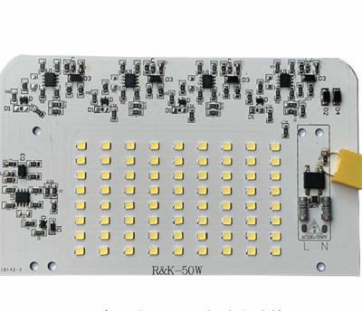 China AlGaInP factory price CE Rohs AC220V Integrated led module chip 50W AC DOB sanan LED PCB Driverless for sale