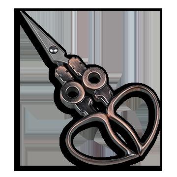 China Classic Embroidery Stainless Steel Vintage Embroidery Scissors for sale