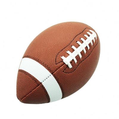 China Football Forming Size #9 Microfiber Compound Leather Rugby Good Quality Official American Football for sale