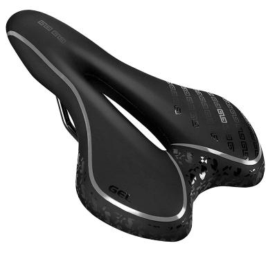 China Best selling mtb saddle mountain bike PU cushion single ultralight breathable comfortable bicycle racing saddle parts components for sale