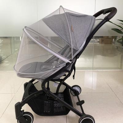 China Insecticide Treated Full Cover Carriage Mosquito Net Insecticide Treated Landscape Trolley Baby Umbrella Car Mosquito Net Universal Dense High for sale