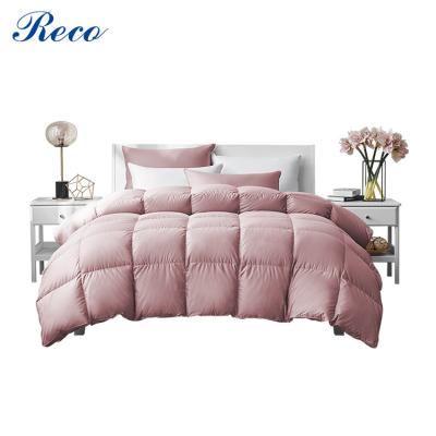 China Home Reco Duck Feather Comforter White Goose Down Comforter Quilt with All Sizes for sale