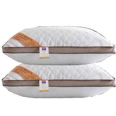 China Polyester Anti-static 5 Star Hotel Microfiber Healthy Sleep Flower Pillow for sale