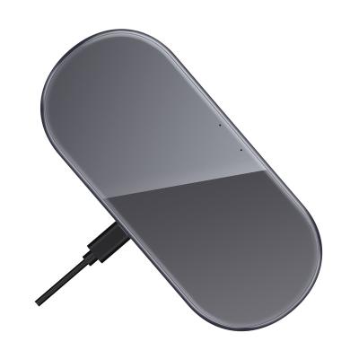 China Cell Phone Light Weight Portable Magnetic Customized Charging Oval Wireless Charging Panel for sale