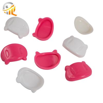 China Factory Custom NBR Rubber Parts White And Red Products Produce For Crafts for sale