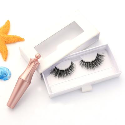 China 2020 Super Flexible Best Selling Style New Look 5d Fluffy Real Mink Eyelashes For Daily Use Or Party for sale