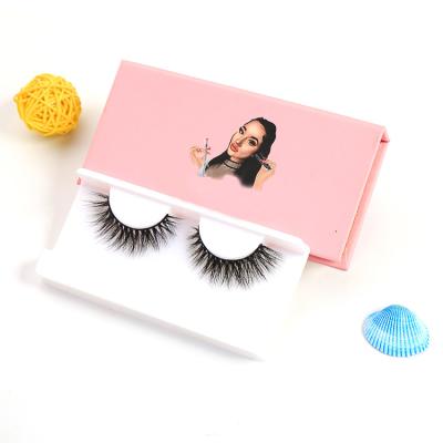 China Super Flexible Best Selling Natural Faux Lashes Mink Lashes Bundle and Custom Logo for sale