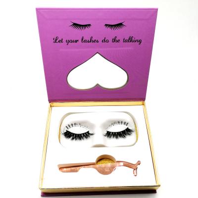 China Packaging 100% Real Flexible 3d Super Flexible Custom Siberian Mink Fur Eye Lashes Factory for sale