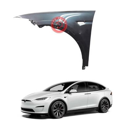 China Pro Manufacture Vehicle Body Aluminum Top Quality Front Fender Kit For Tesla Model X Shock Absorber 106953210A for sale