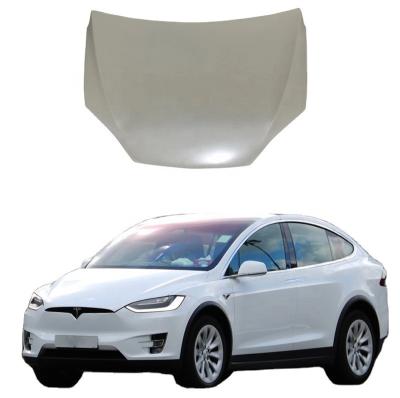 China Aluminum Top quality car engine hood bonnet for tesla model x for sale