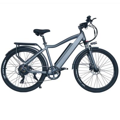 China Aluminum Alloy 500w 48v 15ah Hub Motor Lithium Battery Fat Tire City Cargo Bike Electric Bicycle Ebike for sale