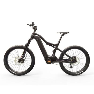 China Promotion aluminum alloy electric mountain e bike carbon 1000w fat frame Deore 12s electric bike for sale