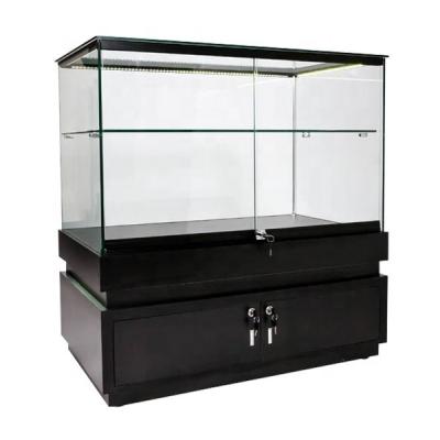 China Free Finish High Quality Glossy Painted Counter Showcase For Wholesales for sale