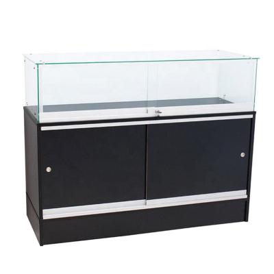 China Guanngzhou free maker wooden glass cabinet used for display for sale