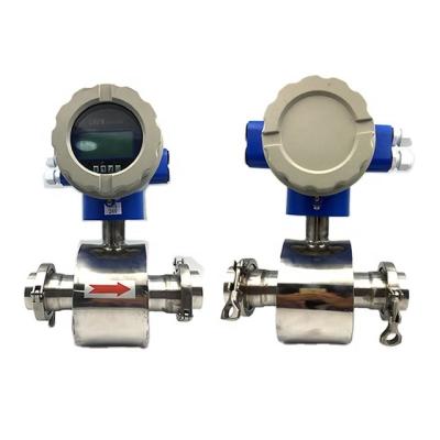 China Electromagnetic Flow Meter Digital Beer Flow Meter for sale