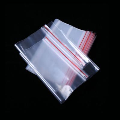 China 10*15cm clear moisture proof LDPE transparent ziplock bag/single layer plastic bag for sale