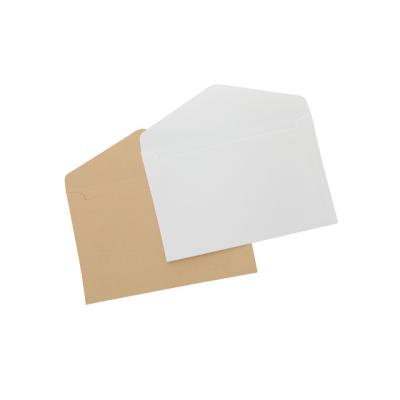 China Mini Recyclable Custom Recycled Paper Folding Square Envelope for sale