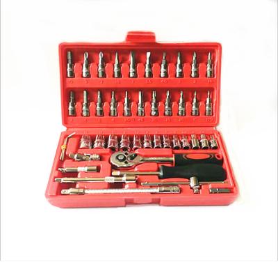 China Duarble Duarble 46PCS Socket Wrench Set Tool Repair Tool Kit Vehicle Maintenance Tool for sale