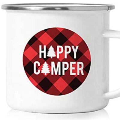 China Wholesale Cheap Wholesale White Custom Metal Stainless Steel White Stainless Steel Mini Enamel Camping Mug China Manufacturer Sublimation Enamel Camping Mug Plain Stocked for sale