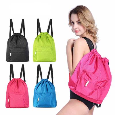 China Hot Sale Waterproof Waterproof Wet Dry Separation Swimming Sports Backpack With Separate Shoe Compartment for sale