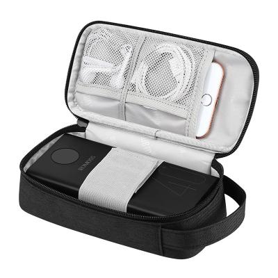 China Good Quality Fashion Data Cable Earphone Mobile Phone USD Organizer Travel Electronic Organize Storage Bag for sale