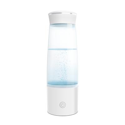 China Wholesale Wellblue Modern Portable Household Hydrogen Generator Super Antioxidants ORP 260ML Hydrogen Water Ionizer Bottle for sale