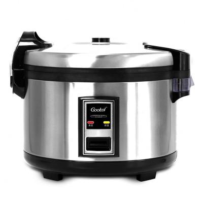 China Hotel 3d Keep Hot Commercial Luxury Wholesale Electric Large Size Hotel Large Ricerice Cooker Stainless Steel 4l 5.5l 6l 7l 10l 10 kg for sale