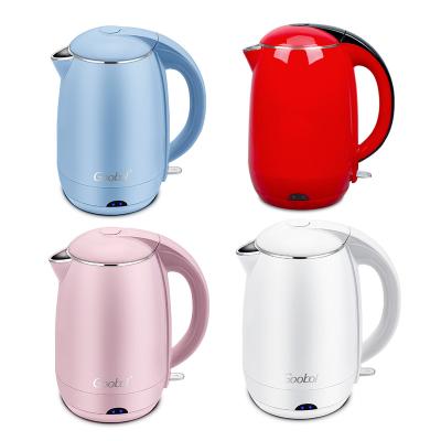 China New Design 360 Degree Stainless Steel Low Rotation Kettle Electric Kettle Electric Home Appliances for sale