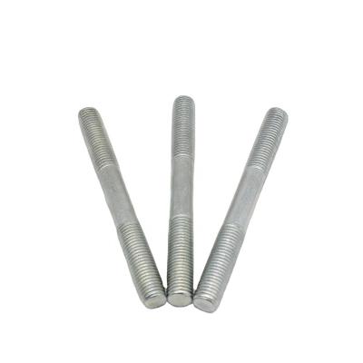 China Galvanized Carbon Steel Binding 8.8 Grade Doudle End Studs for sale