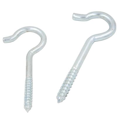 China M3*40 Round Eye Hook Screw Galvanized Open Eye Hook Screw Steel Wire Eye Hook Screw Wood for sale