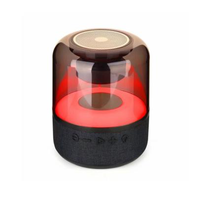 China New Super Quality Portable Wireless Phone Function Loudspeaker Large Led Glowing Blue Tooth Speaker for sale