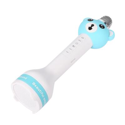 China Dropshipping Caridite Wired Wireless Kids Microphone Karaoke Microphone With Portable Speaker Microphone Player For Family Ktv Party for sale