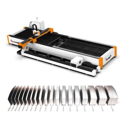 China Máquina de corte por láser de fibra de 2000w para tuberías de acero inoxidable Servo motor CNC programable en venta