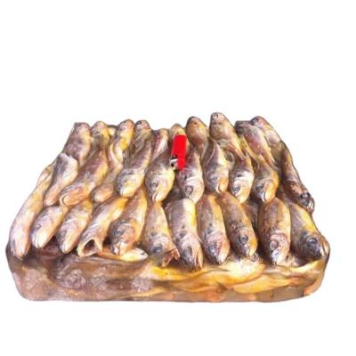 China manufacturer hot sale low fat 300-400g 300-500g frozen small yellow croaker raw material block in stock for sale