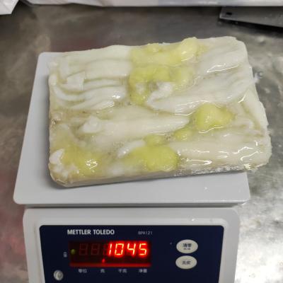 China hot selling wholesale sea frozen baby squid roe raw material block in stock for sale