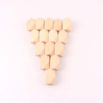 China Various Sizes Material Loose Wooden Beads Cheap Natural Wooden Beads Handmade Craft For Jewelry Making Accessories for sale