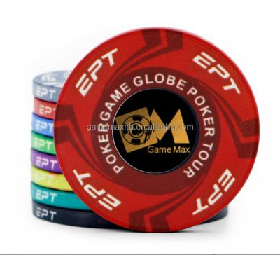 China Ceramic hot sale! ! custom ceramic 10g poker chip for sale