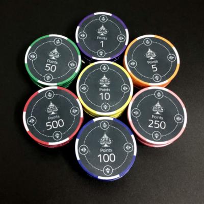 China 100% real custom clay 10g ceramic poker chip no iron inside 2021-0615 for sale