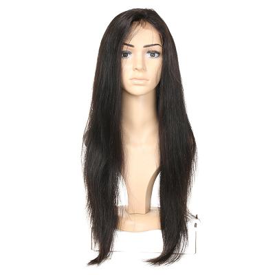 Cina Parrucche vergini lunghe genuine liscie del pizzo dei capelli, capelli umani delle parrucche diritte del pizzo in vendita