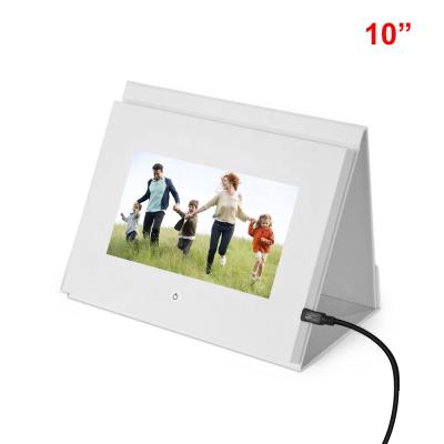 China Europe 10 Inch Invitation Booklet Digital Folder Postcard LCD Screen Brochure Greeting Card Video Book for sale