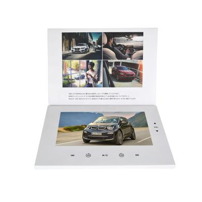 China Europe Wholesale Design Customized Business 10.1 Inch New Brand Video Greeting Brochure for sale