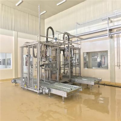 China Zhangjiagang 1000-3000 BPH Automatic Aseptic Beverage Juice Filling Machine Bag Filling Machine For Beverage for sale