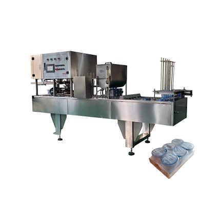 China Automatic Drink Liquid Ice Cream / Freeze Drinking Water Plastic Cup Packing Machine Cup Filling Sealing Machine for sale