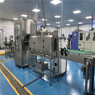 China Automatic Food PET Round Bottle Shrink Labeling Machine Single Head Labeling Machine Price for sale