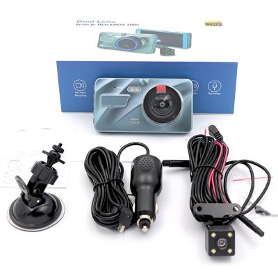 China HD 4 Inch Drive Video Recording Car Dvr Full Hd Recorder 1080P Vehicle Black Box Car Touch Dash Camera for sale