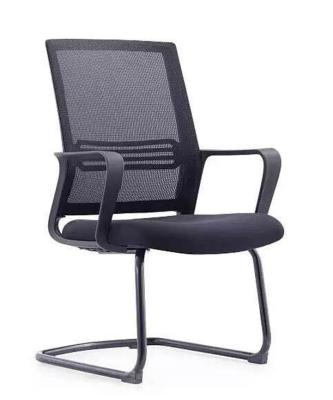 China Foldable Cheap Price Staff Orange Mesh Visitor Office Chair for sale