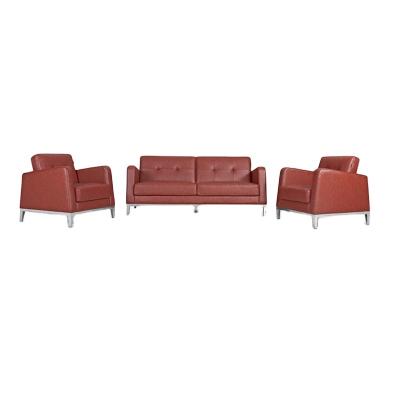 China New Modular Contemporary Visitor Lounge Single Reception Sofa Couch for sale